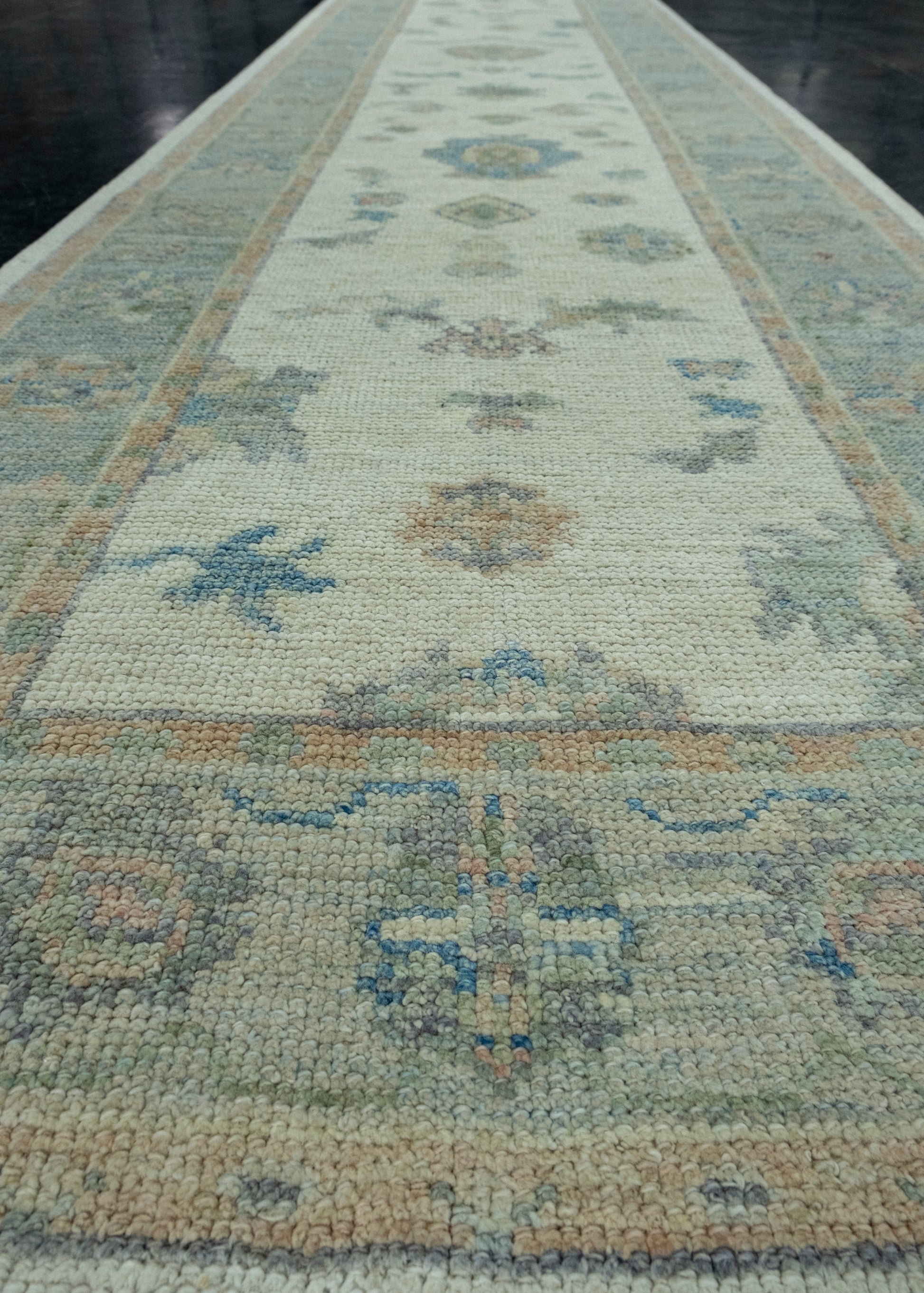 Turkish Oushak Runner Rug 2'11" x 16'1" #17910