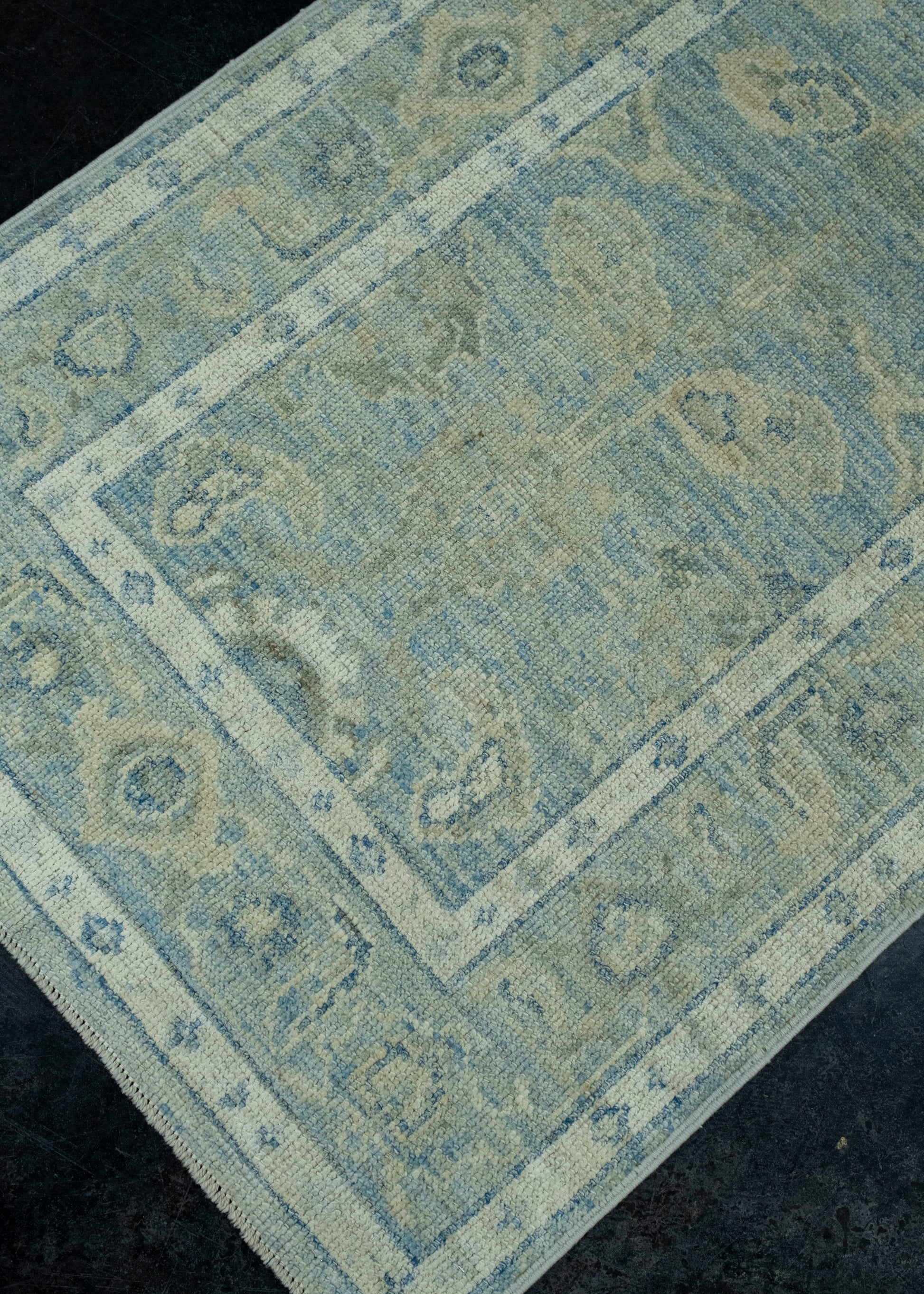 Turkish Oushak Runner Rug 2'9" x 16'3" #17818