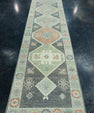 Turkish Oushak Runner Rug 3' x 16'5" #17241