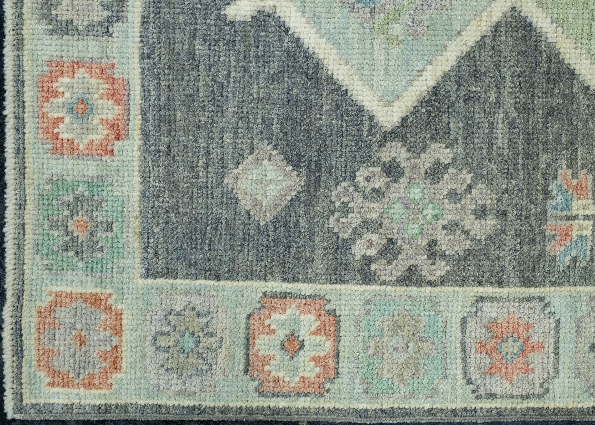 Turkish Oushak Runner Rug 3' x 16'5" #17241