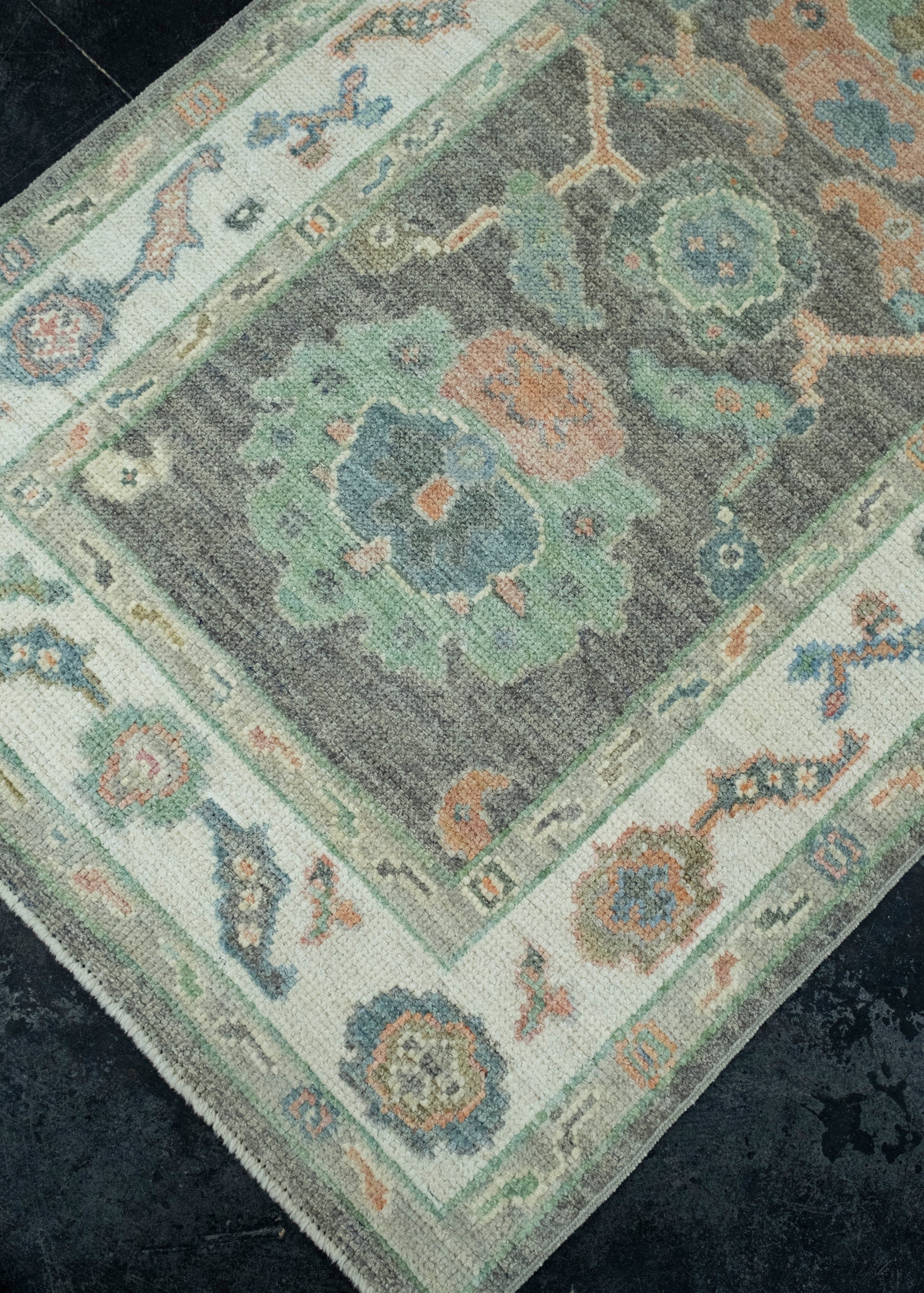 Turkish Oushak Runner Rug 2'11" x 19' #17555