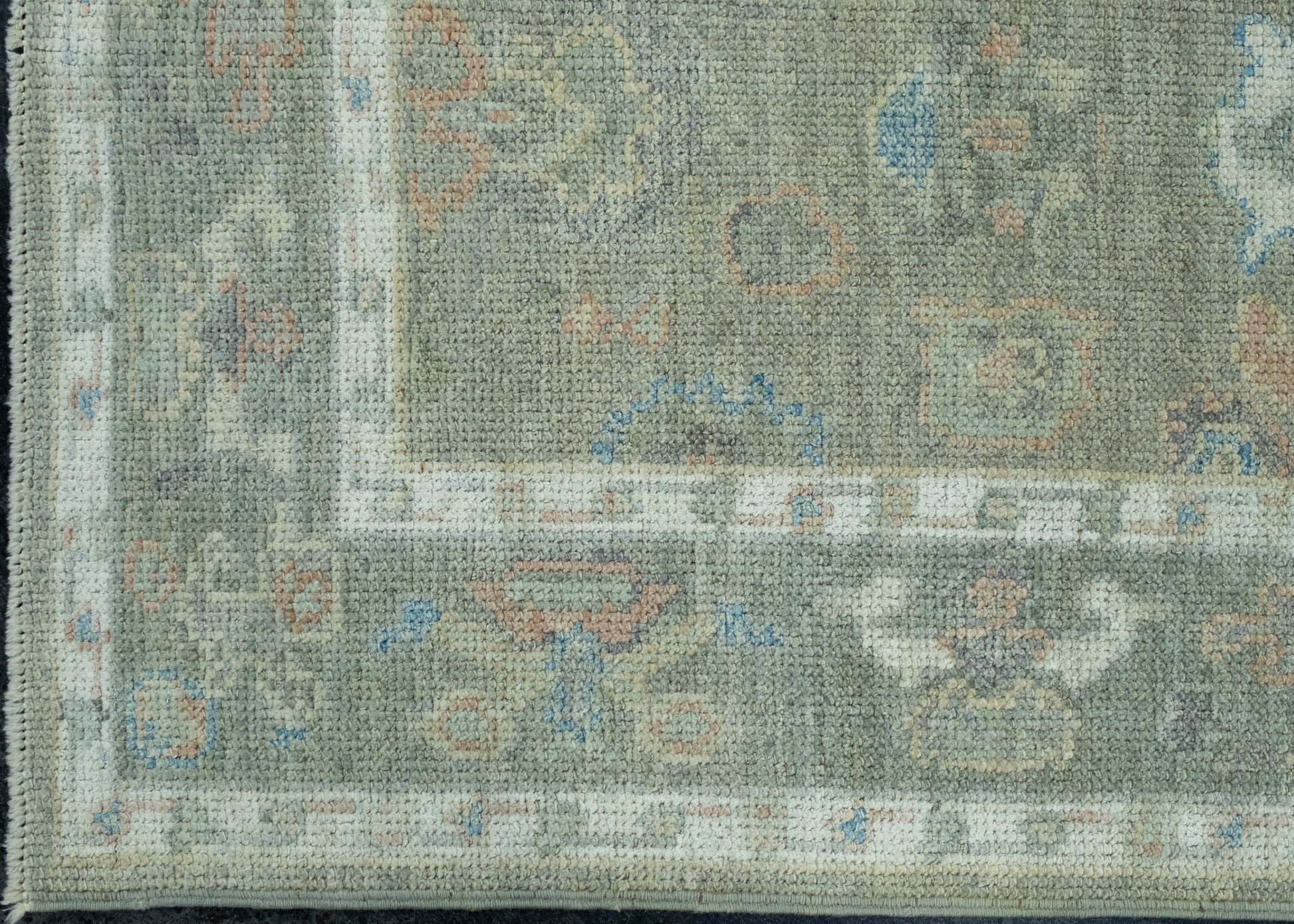 Turkish Oushak Runner Rug 2'11" x 16'1" #17847