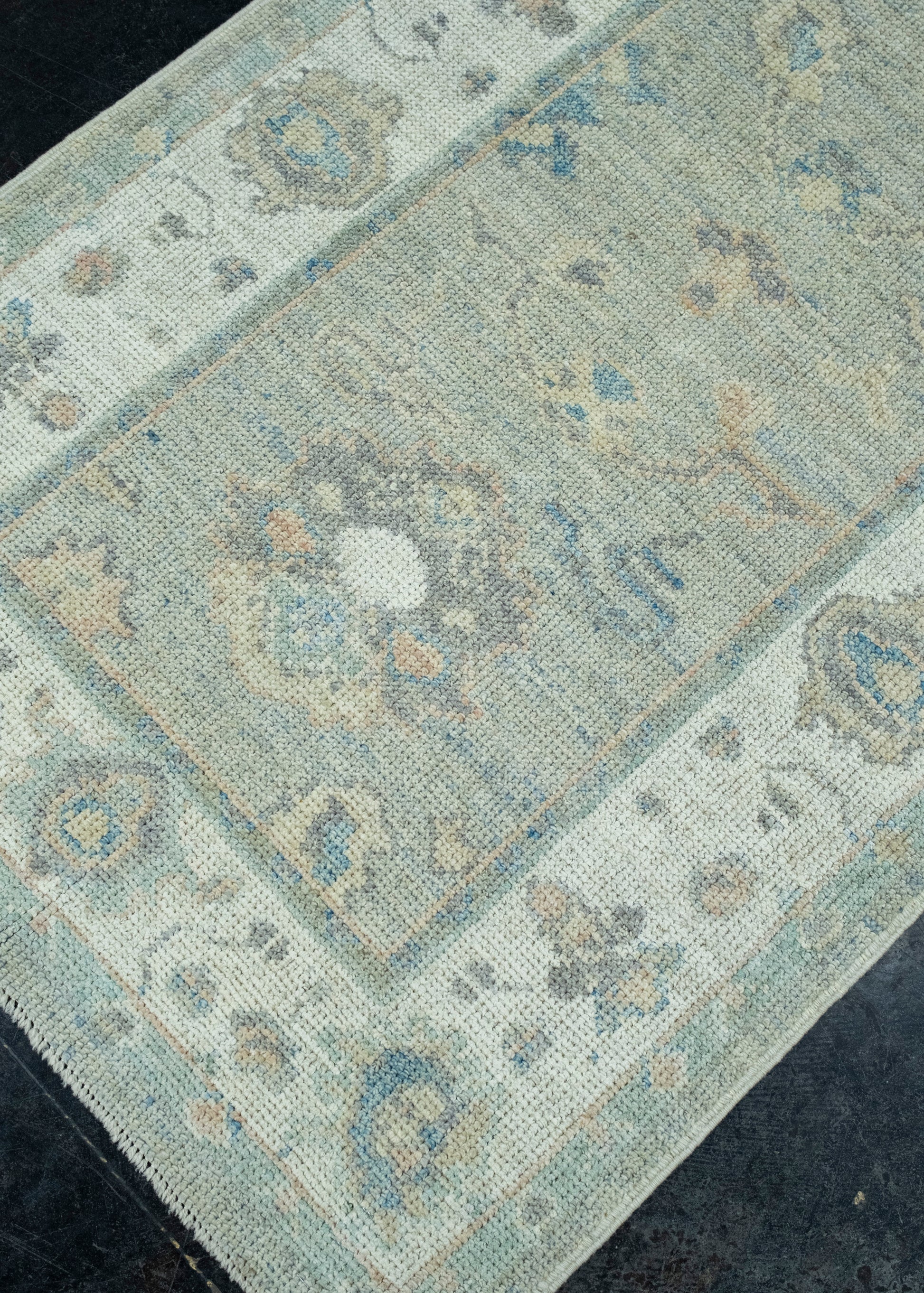 Turkish Oushak Runner Rug 2'10" x 15'11" #17913