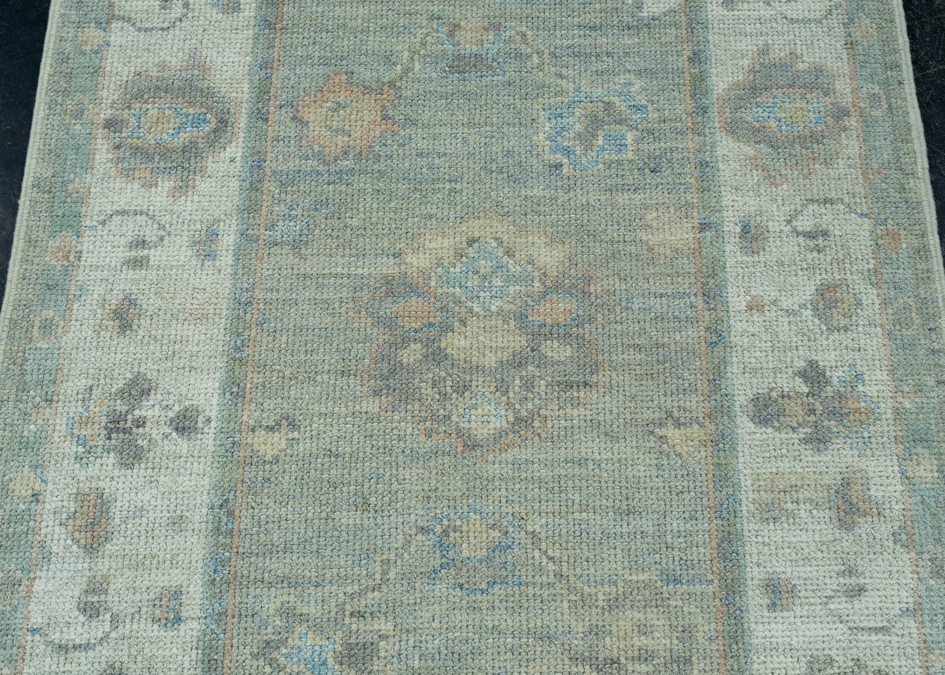 Turkish Oushak Runner Rug 2'10" x 15'11" #17913