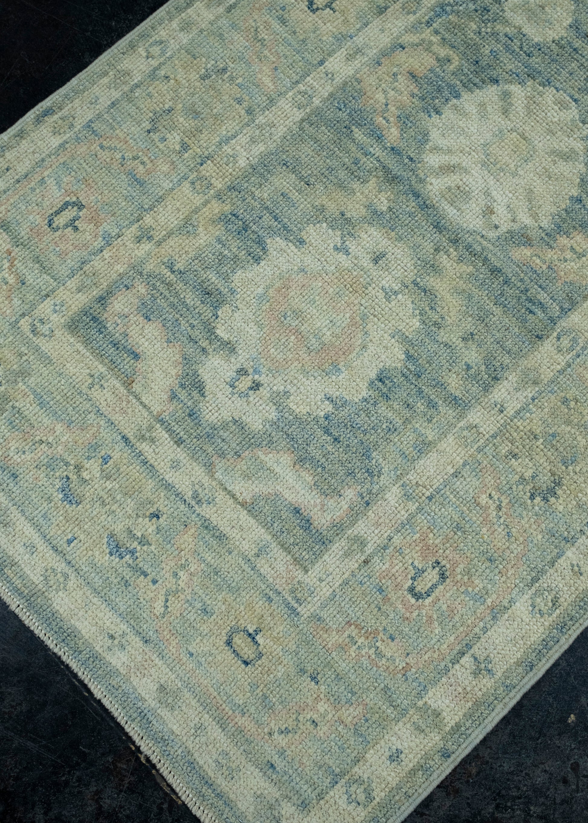 Turkish Oushak Runner Rug 2'10" x 16'3" #17841