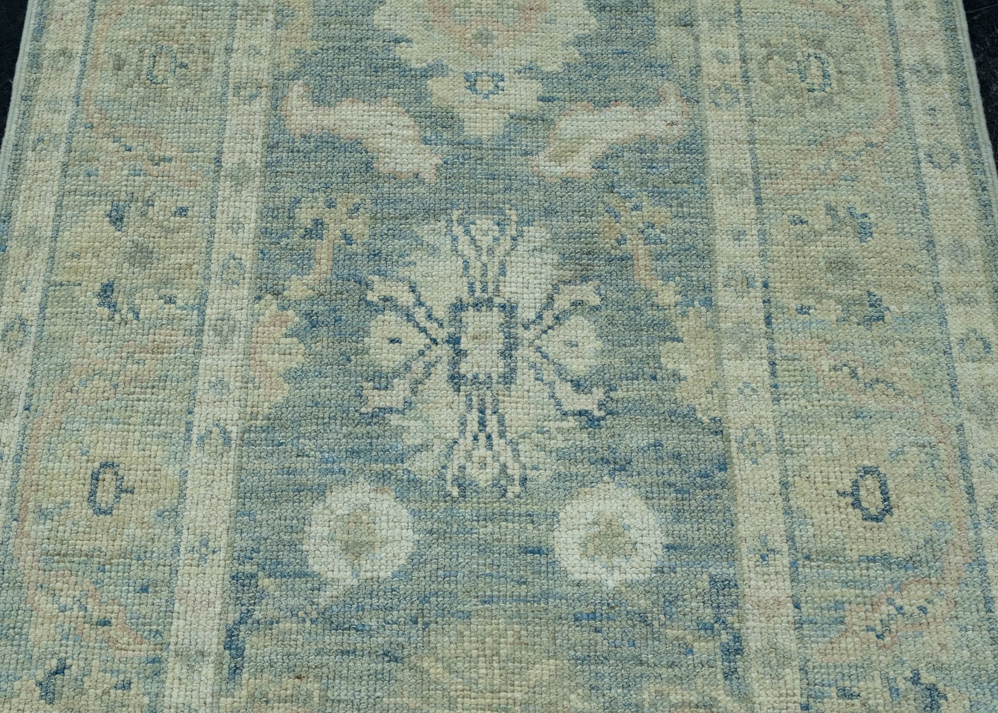 Turkish Oushak Runner Rug 2'10" x 16'3" #17841