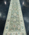 Turkish Oushak Runner Rug 2'9" x 15'10" #17846