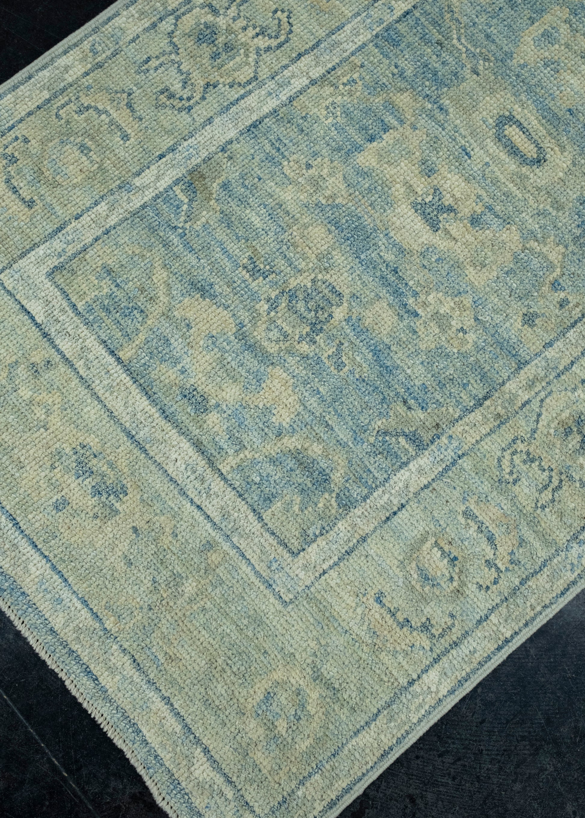 Turkish Oushak Runner Rug 2'9" x 16'3" #17834