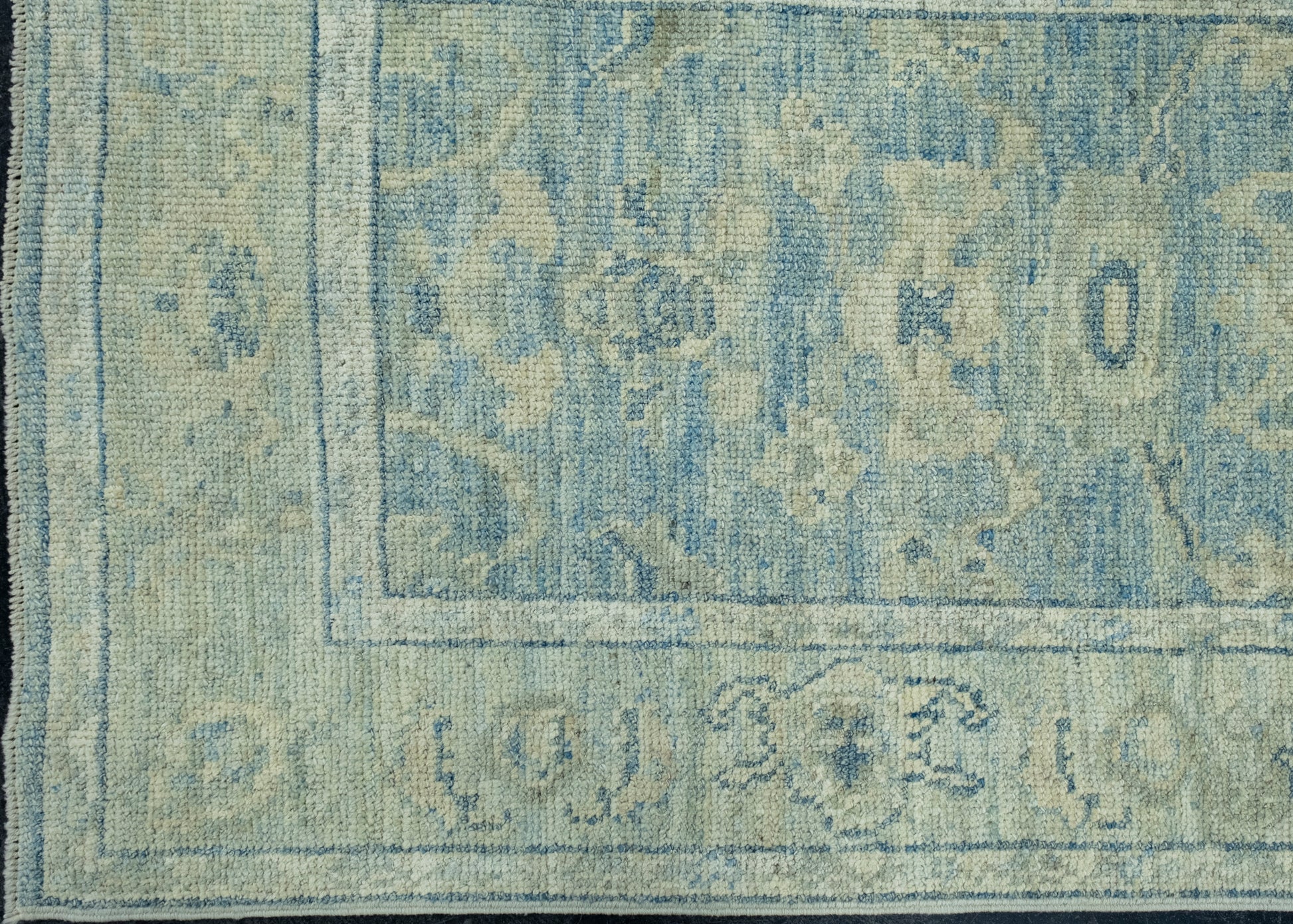 Turkish Oushak Runner Rug 2'9" x 16'3" #17834