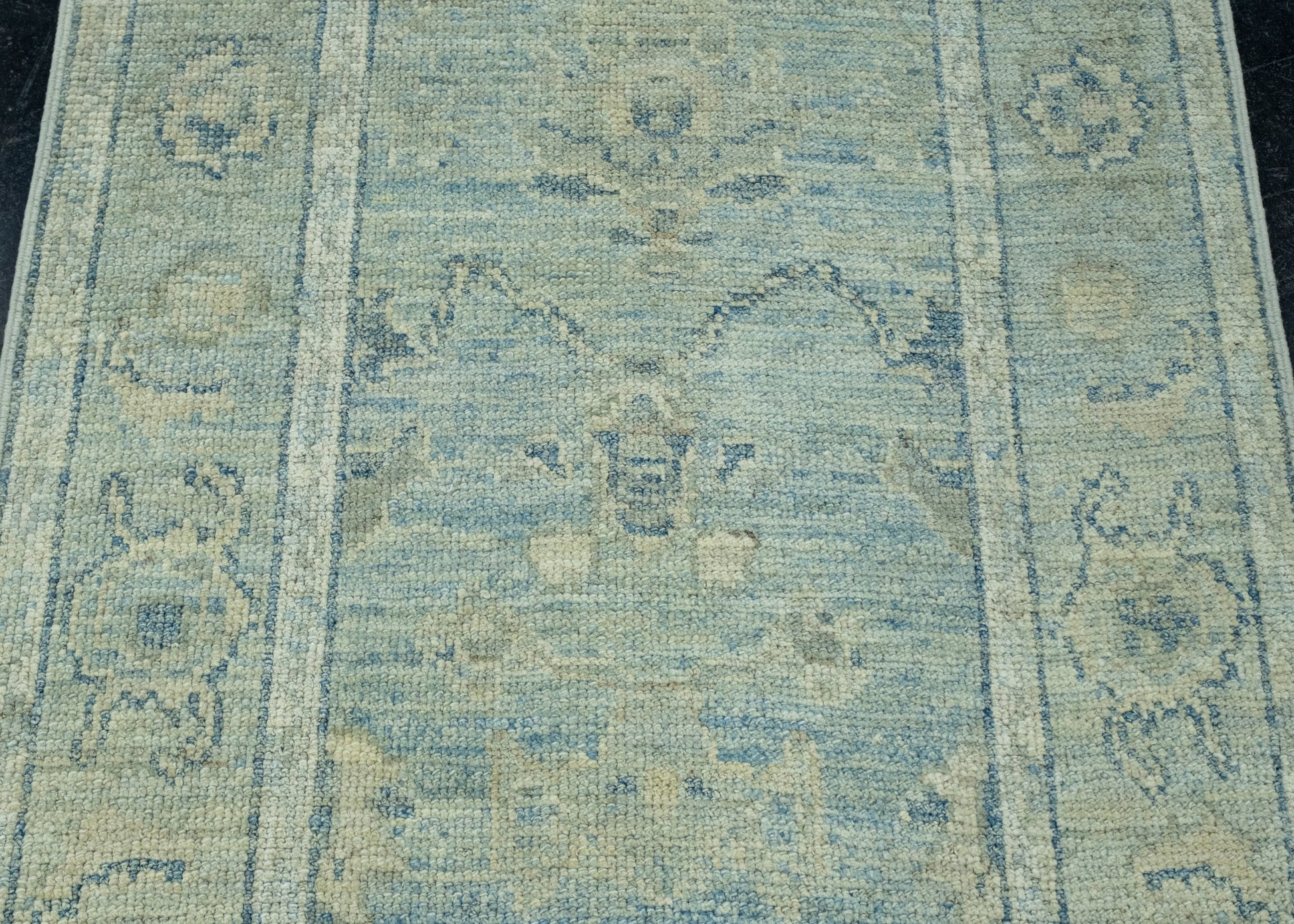 Turkish Oushak Runner Rug 2'9" x 16'3" #17834