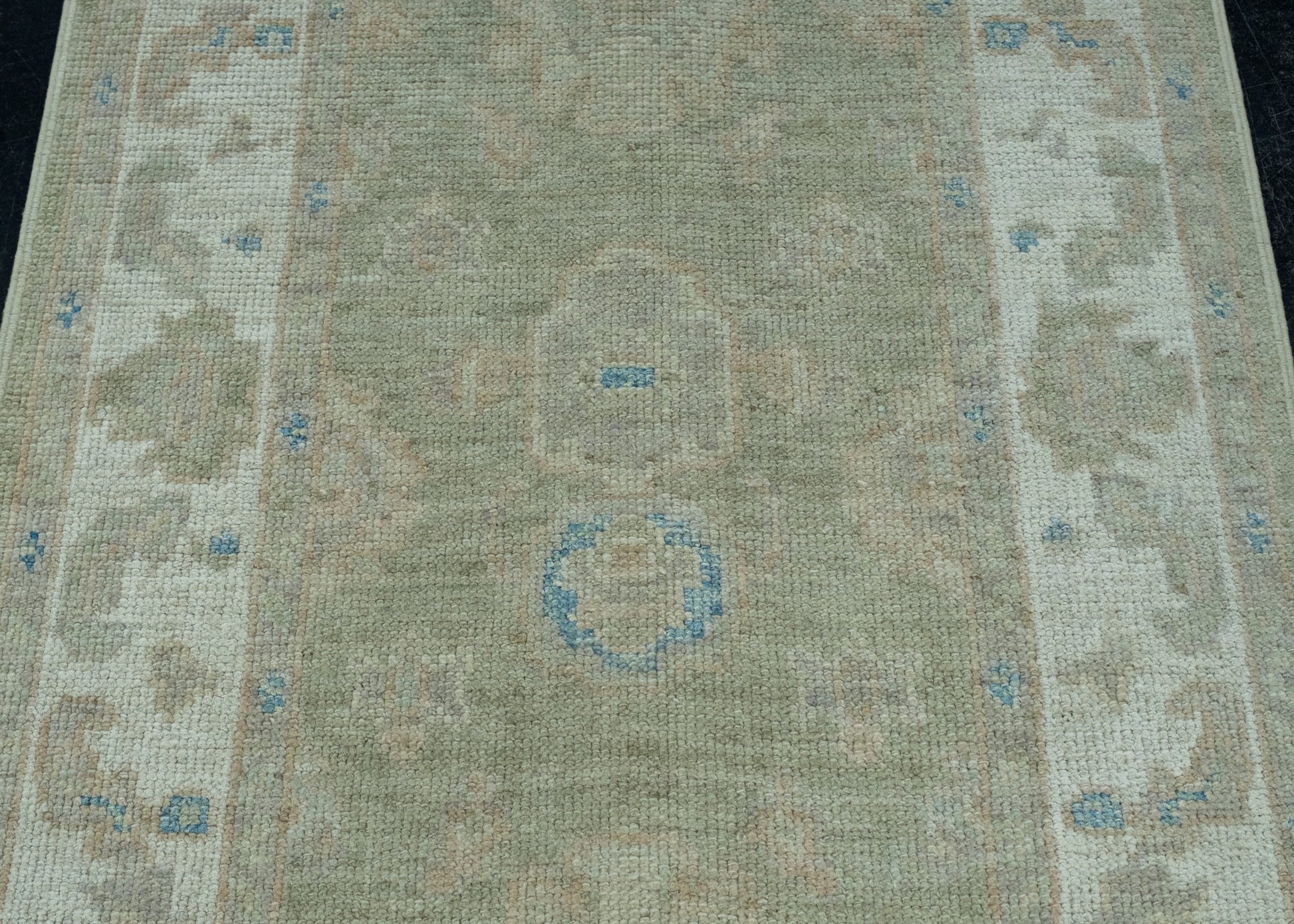 Turkish Oushak Runner Rug 2'10" x 16'1" #17937