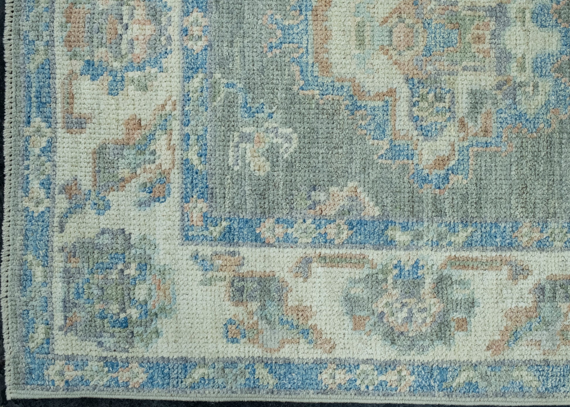 Turkish Oushak Runner Rug 2'10" x 16'1" #17746
