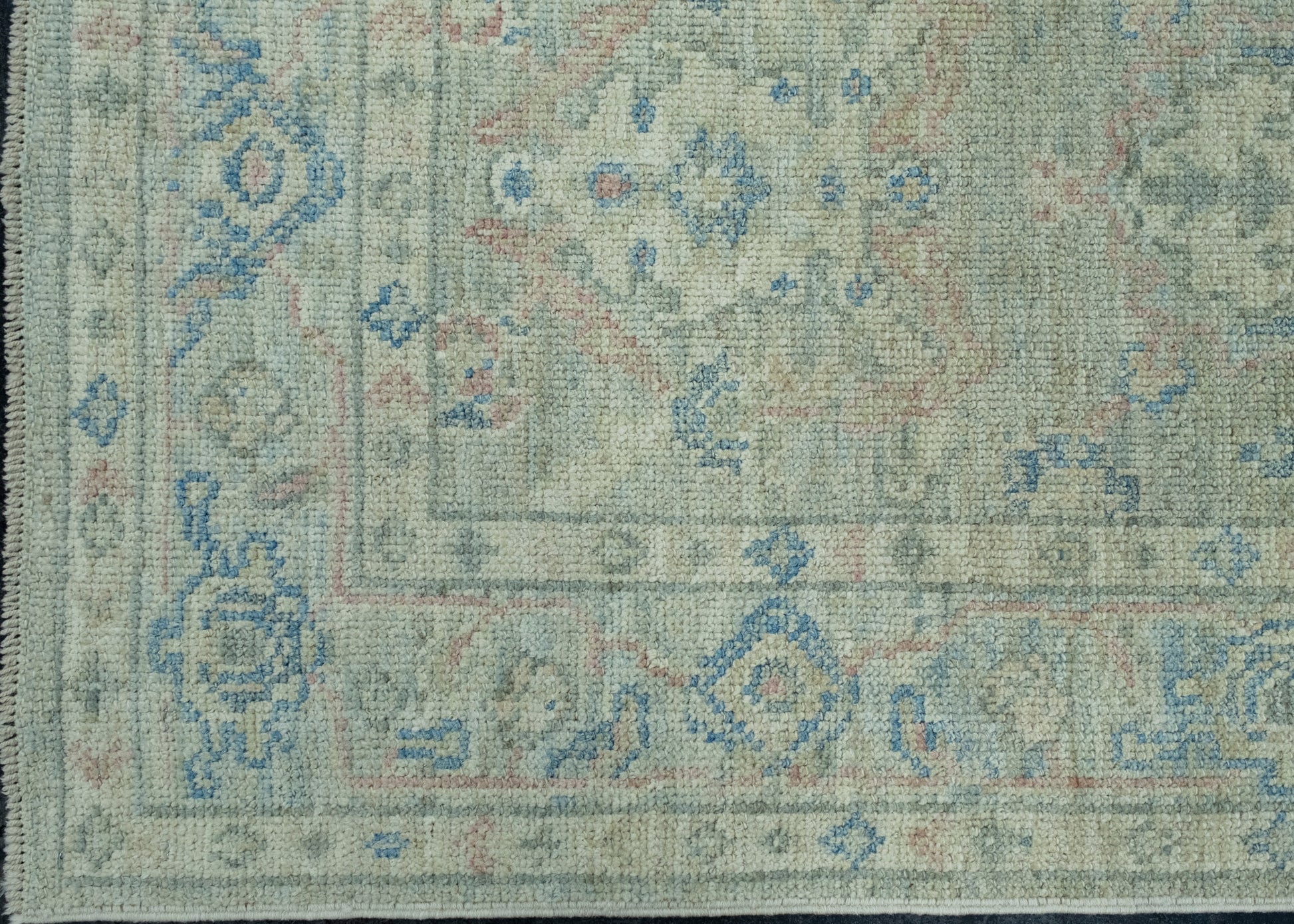 Turkish Oushak Runner Rug 2'10" x 16'3" #17817