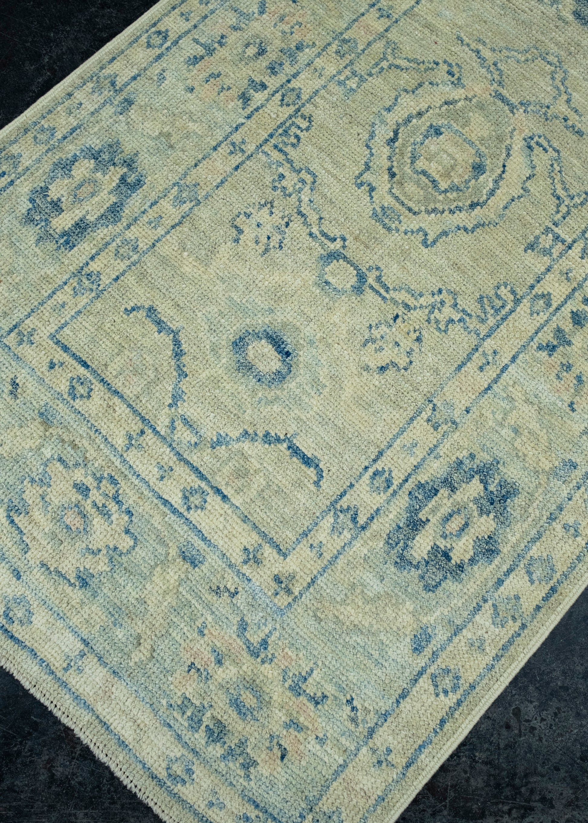 Turkish Oushak Runner Rug 2'10" x 16'6" #17908