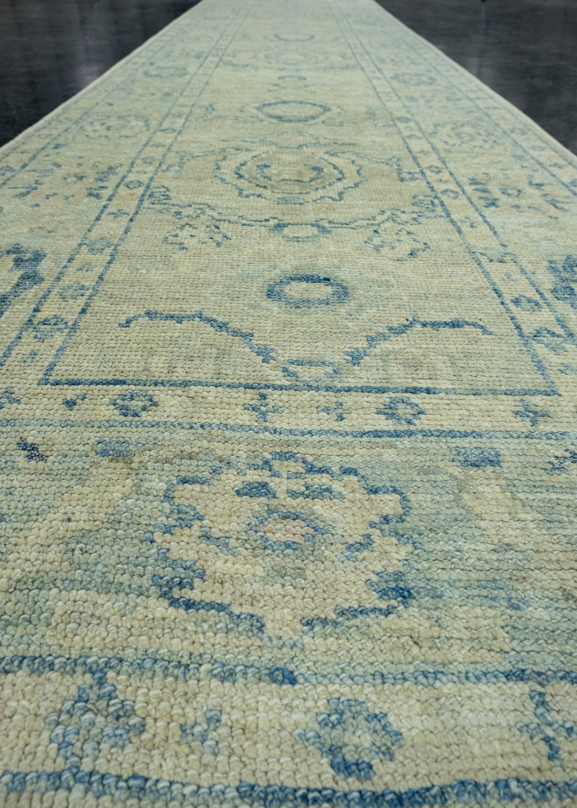 Turkish Oushak Runner Rug 2'10" x 16'6" #17908