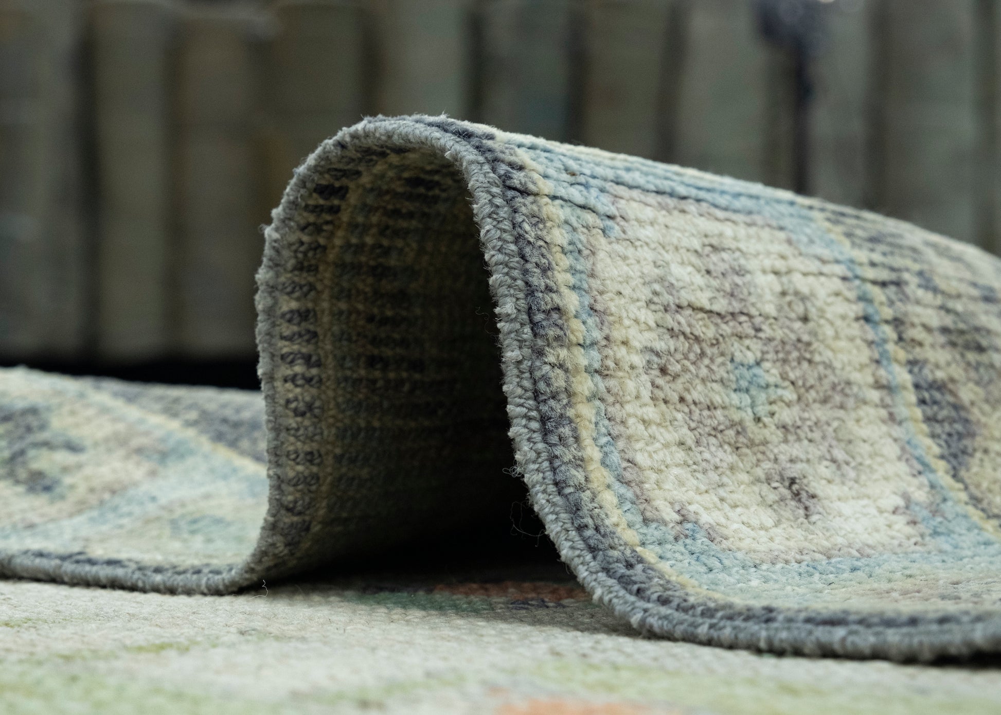Turkish Oushak Runner Rug 2'10" x 18'8" #17229