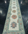 Turkish Oushak Runner Rug 2'10" x 18'9" #17405