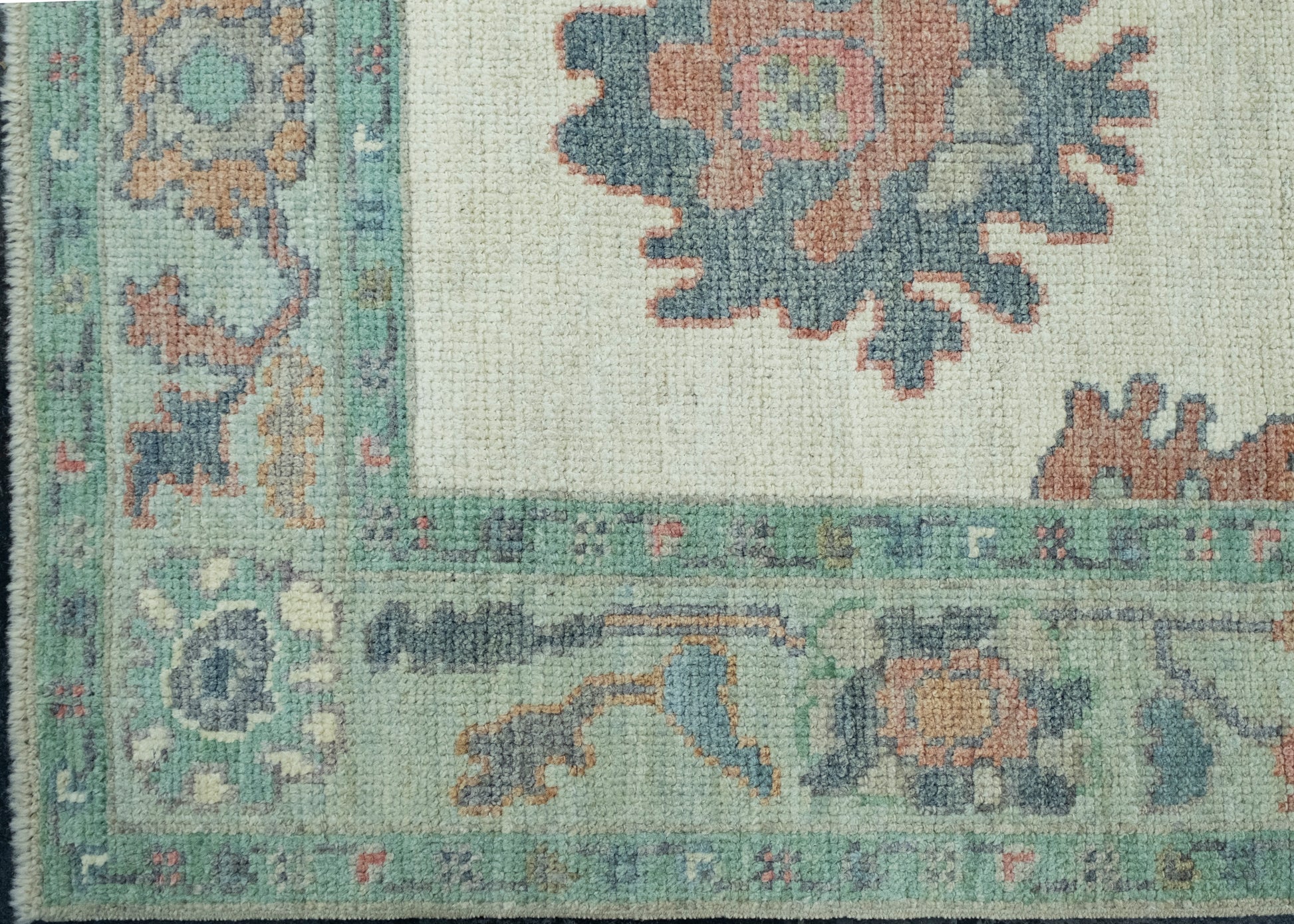 Turkish Oushak Runner Rug 2'10" x 18'9" #17405