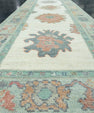 Turkish Oushak Runner Rug 2'10" x 18'9" #17405