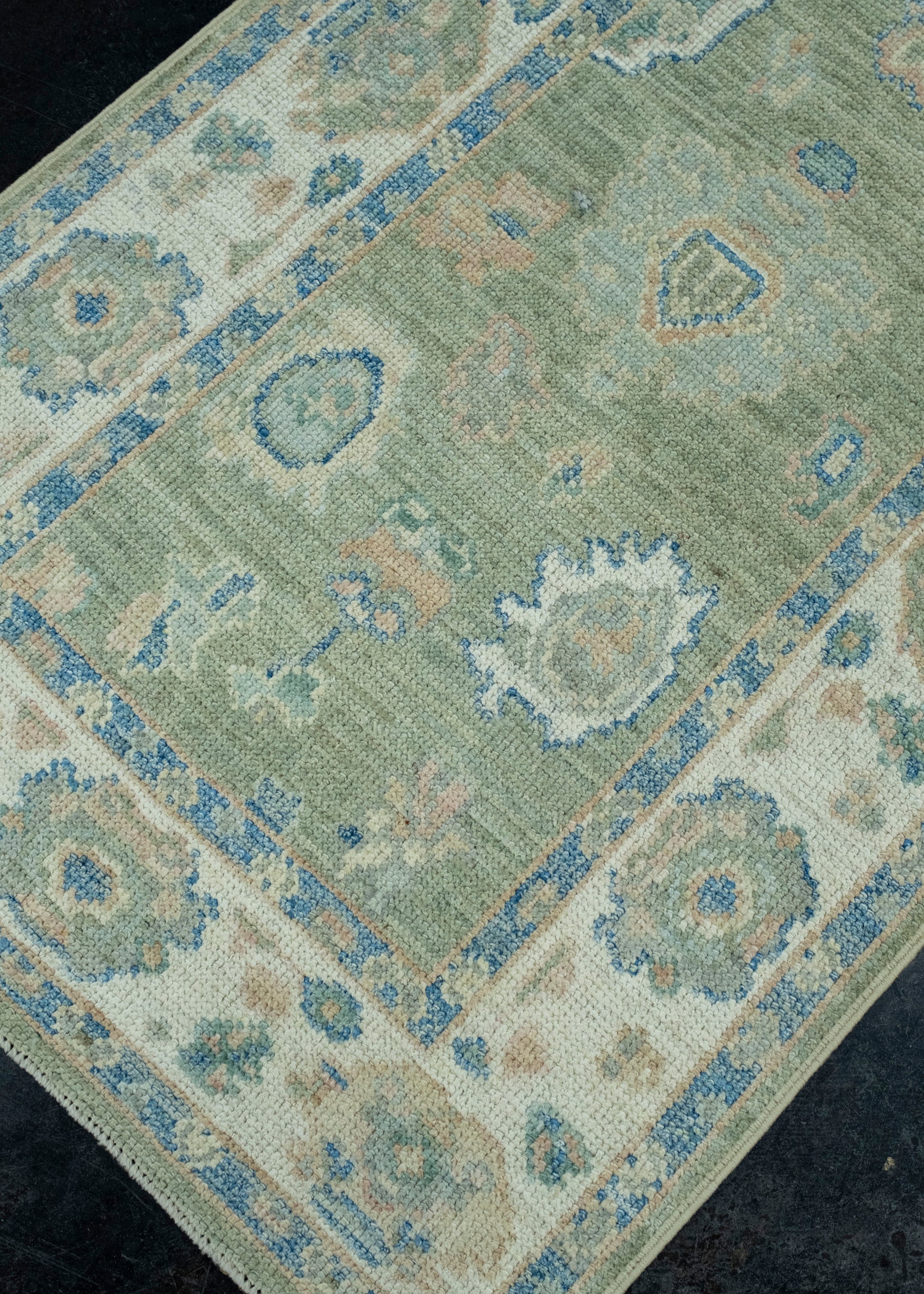 Turkish Oushak Runner Rug 2'10" x 16'1" #17902