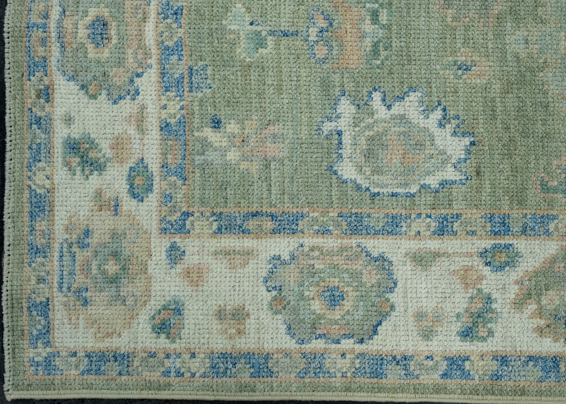 Turkish Oushak Runner Rug 2'10" x 16'1" #17902