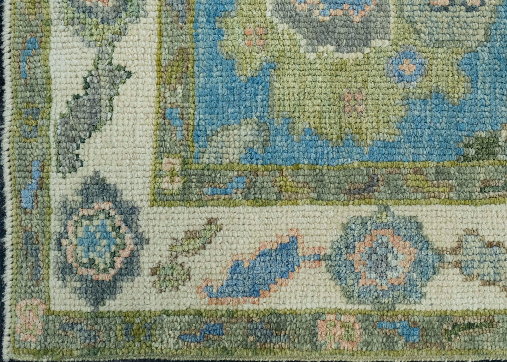 Turkish Oushak Runner Rug 2'2" x 5'11" #17171