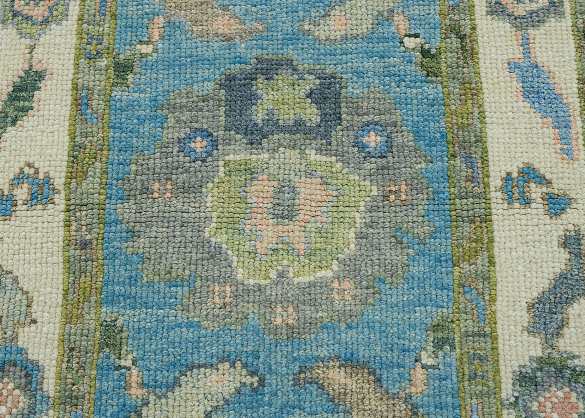 Turkish Oushak Runner Rug 2'2" x 5'11" #17171