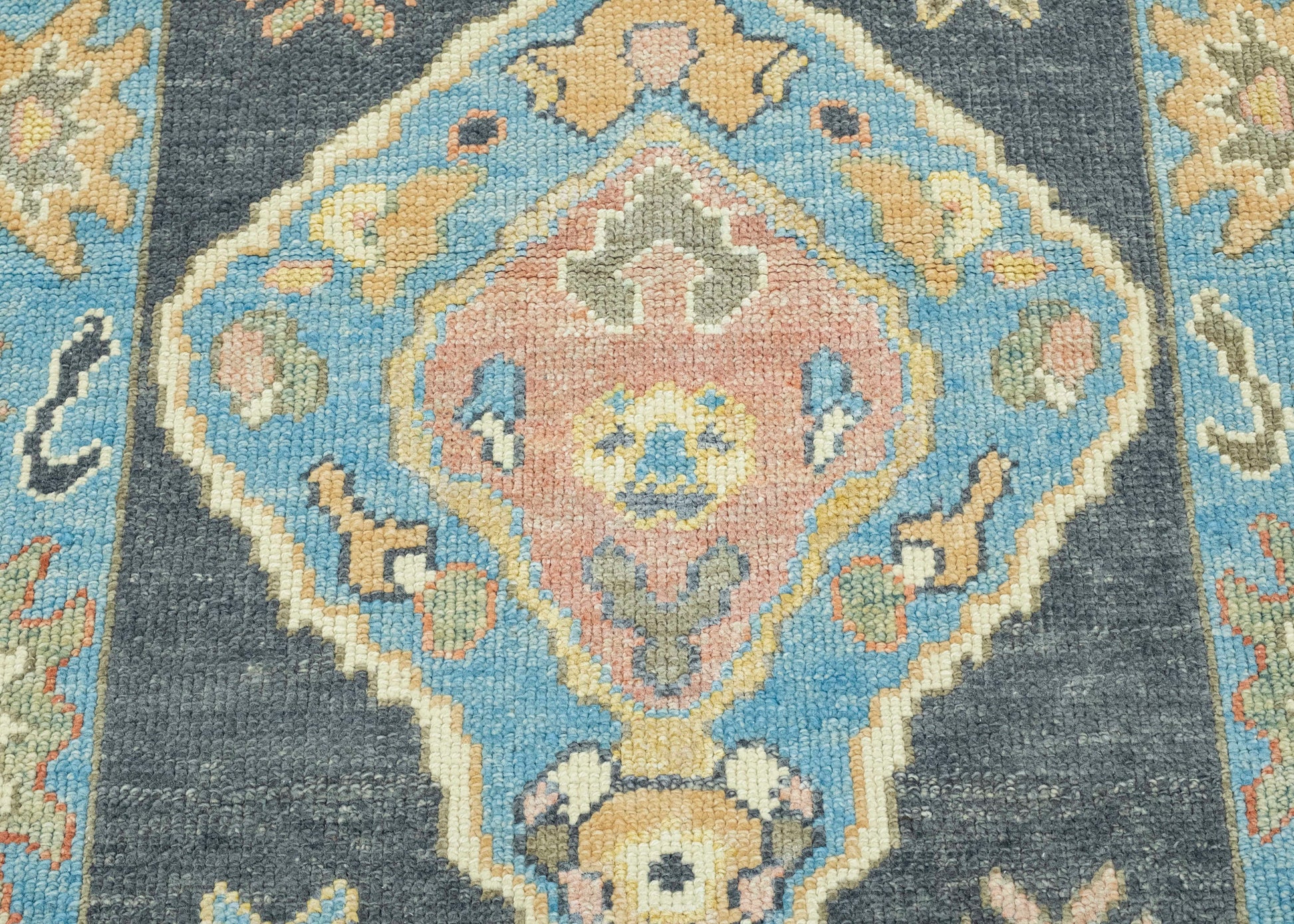 Turkish Oushak Runner Rug 3' x 8'5" #17186