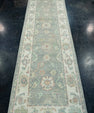Turkish Oushak Runner Rug 2'10" x 10' #17962