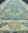 Turkish Oushak Runner Rug 2'11" x 13'2" #17192