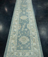Turkish Oushak Runner Rug 2'10" x 12'5" #17283