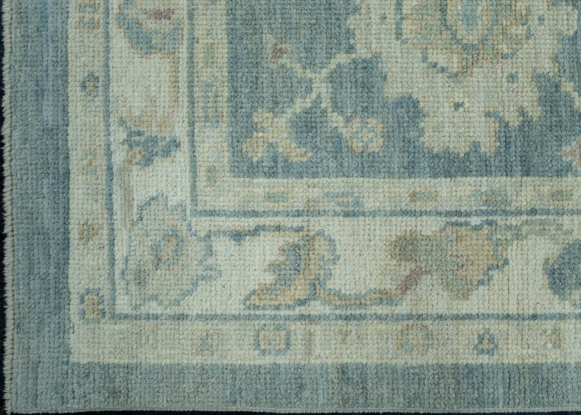 Turkish Oushak Runner Rug 2'10" x 12'5" #17283