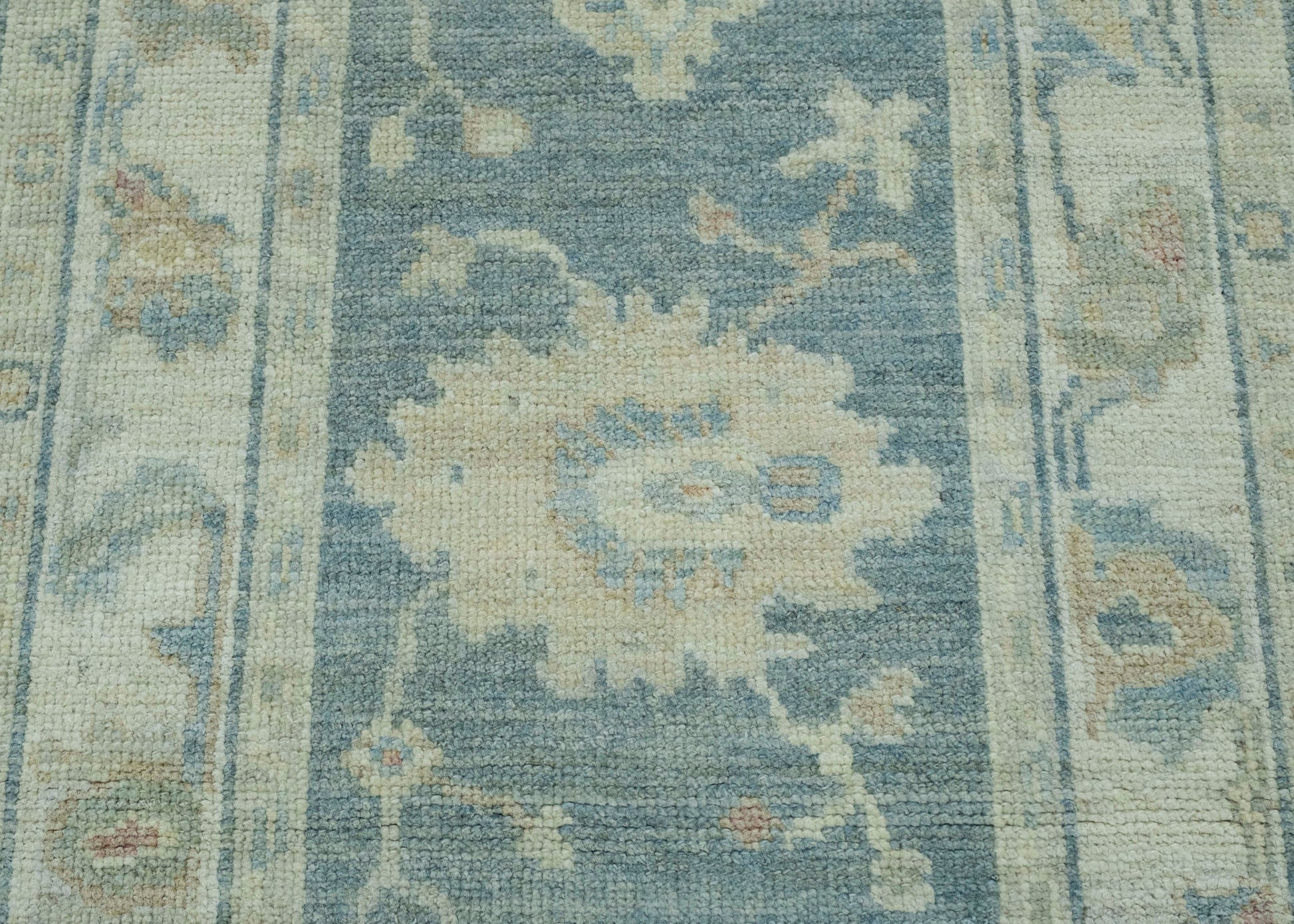 Turkish Oushak Runner Rug 2'10" x 12'5" #17283