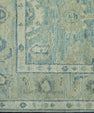 Turkish Oushak Runner Rug 2'10" x 14'2" #17909