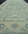 Turkish Oushak Runner Rug 2'10" x 14'2" #17909