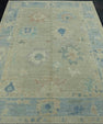 Turkish Oushak Rug 5' x 6'11" #17290