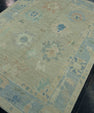 Turkish Oushak Rug 5' x 6'11" #17290