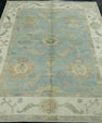 Turkish Oushak Rug 5' x 6'4" #17030