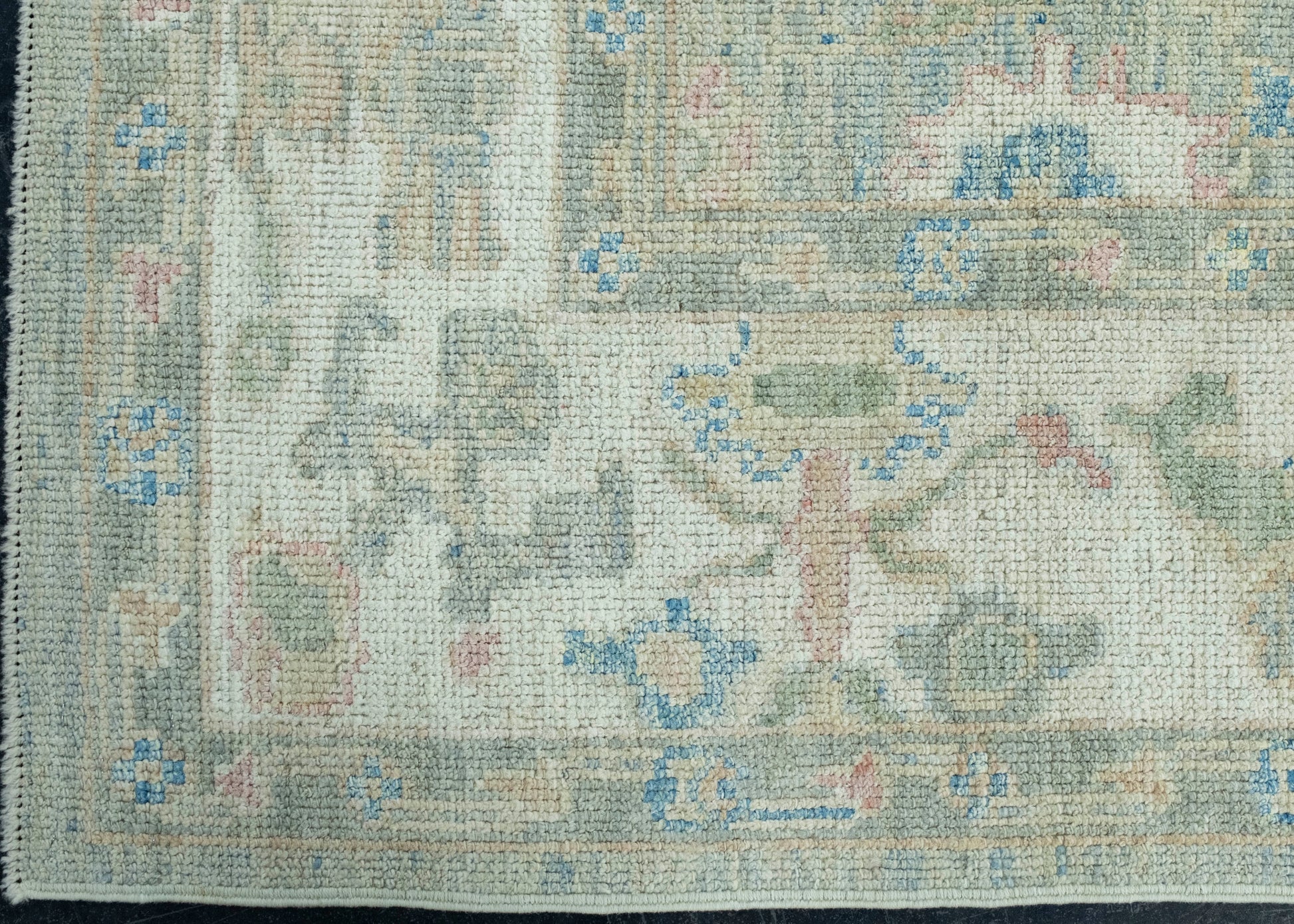 Turkish Oushak Rug 4'11" x 7'1" #17890