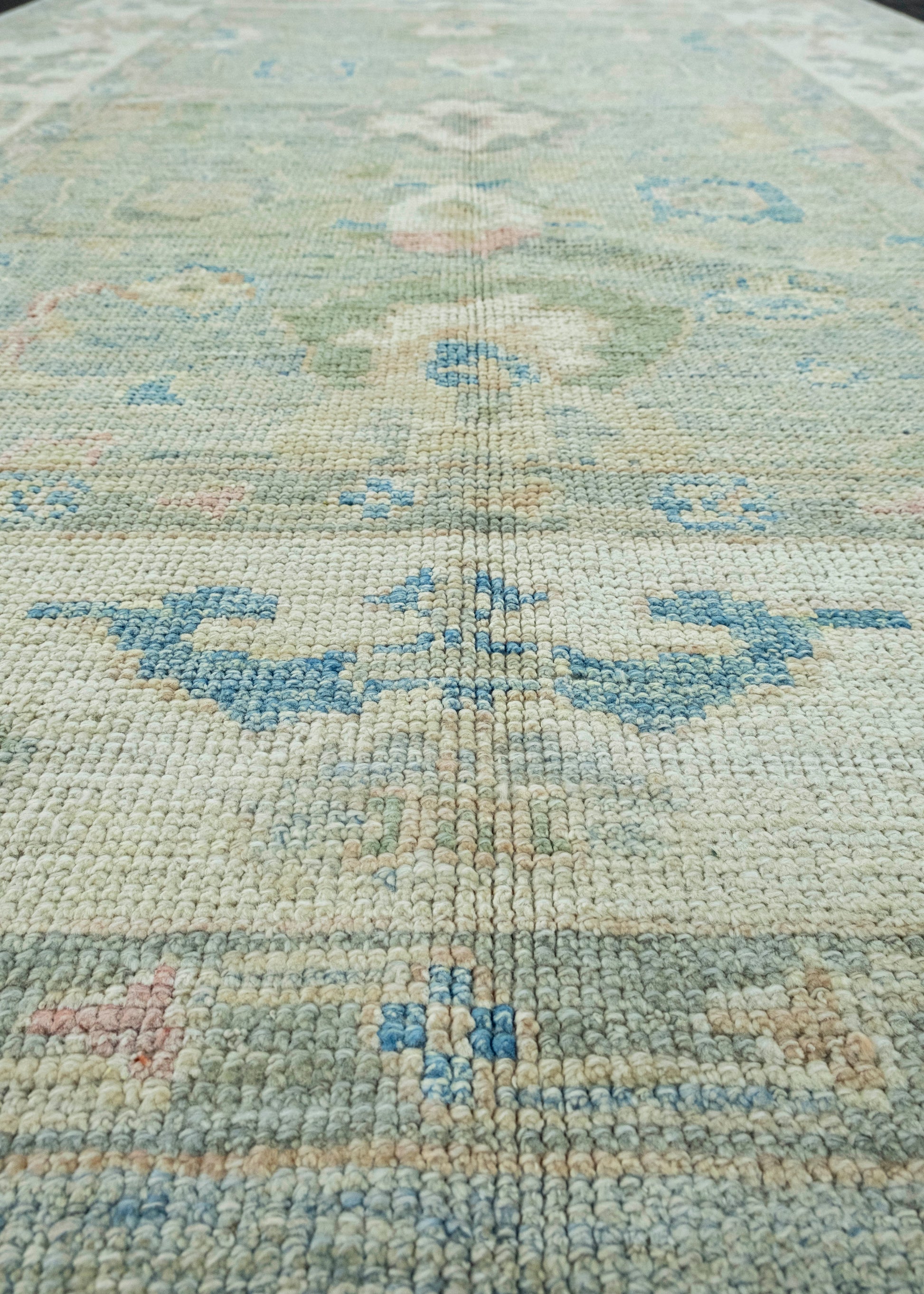 Turkish Oushak Rug 4'11" x 7'1" #17890