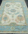 Turkish Oushak Rug 5'1" x 7'3" #17209