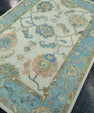 Turkish Oushak Rug 5'1" x 7'3" #17209