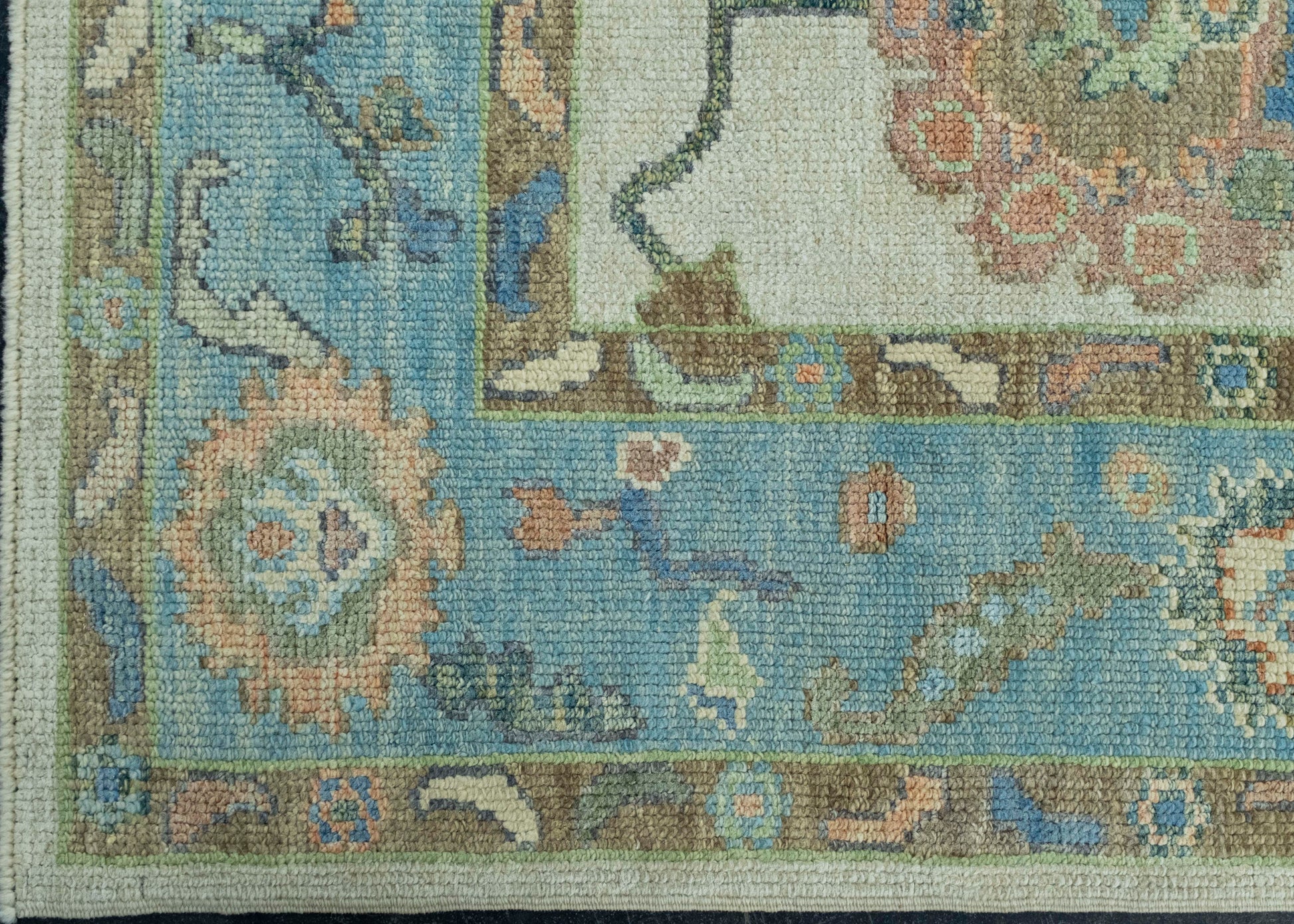 Turkish Oushak Rug 5'1" x 7'3" #17209