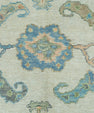 Turkish Oushak Rug 5'1" x 7'3" #17209