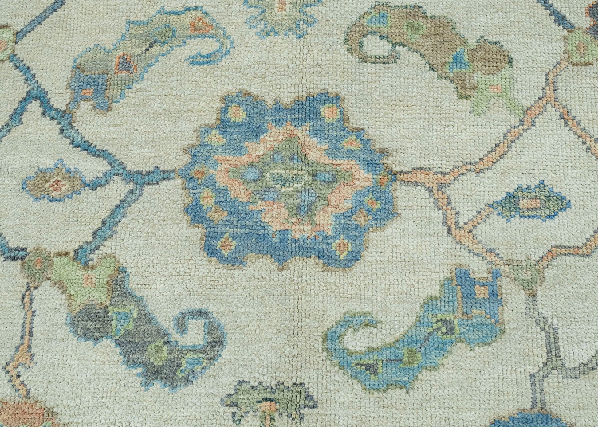 Turkish Oushak Rug 5'1" x 7'3" #17209