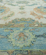 Turkish Oushak Rug 5'1" x 7'3" #17209