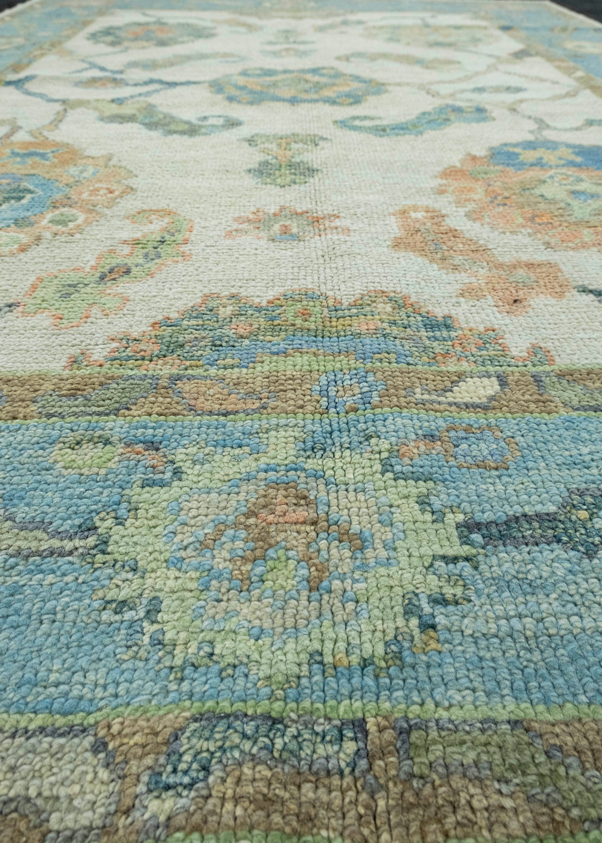 Turkish Oushak Rug 5'1" x 7'3" #17209