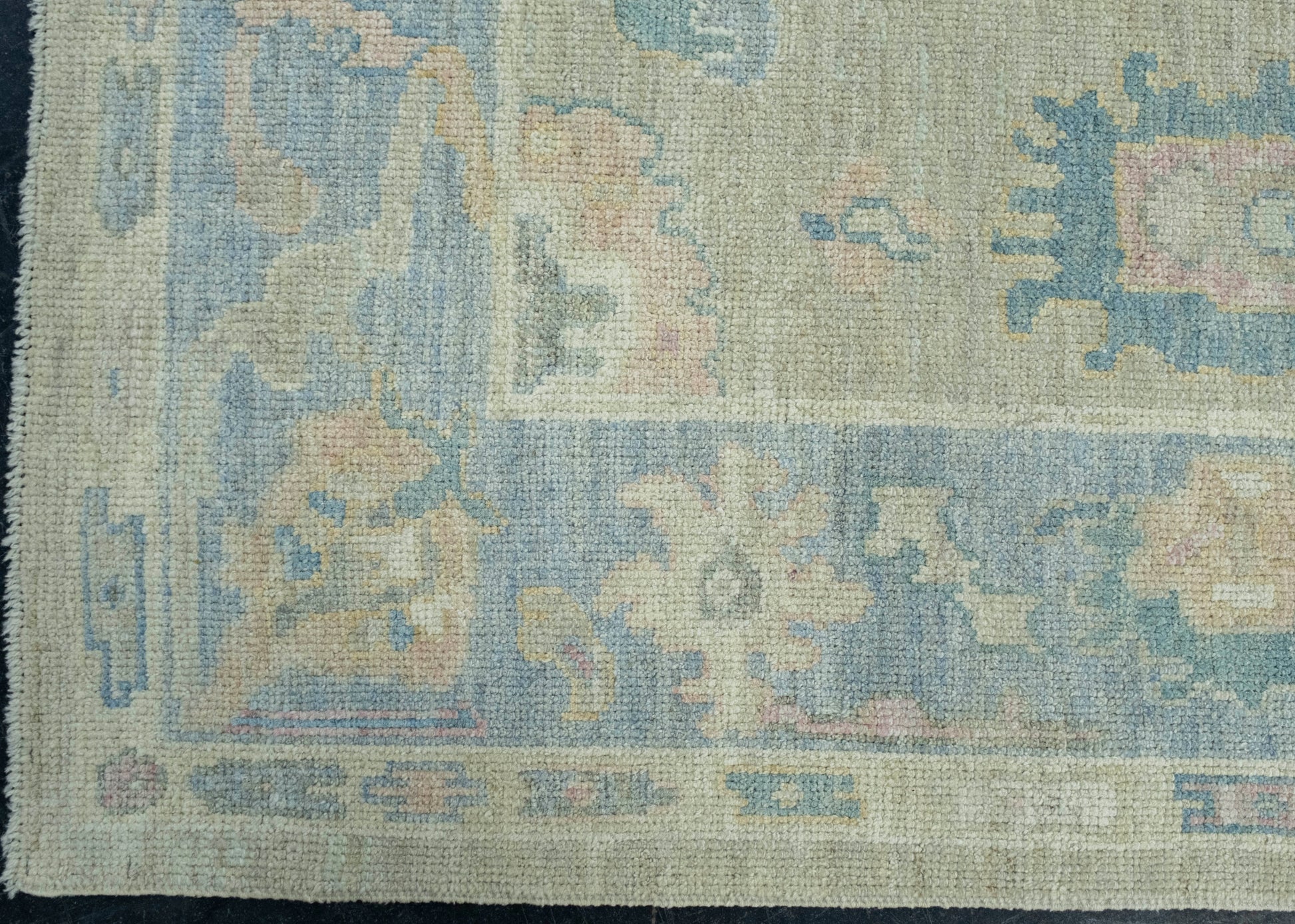 Turkish Oushak Rug 5'1" x 7'2" #17362