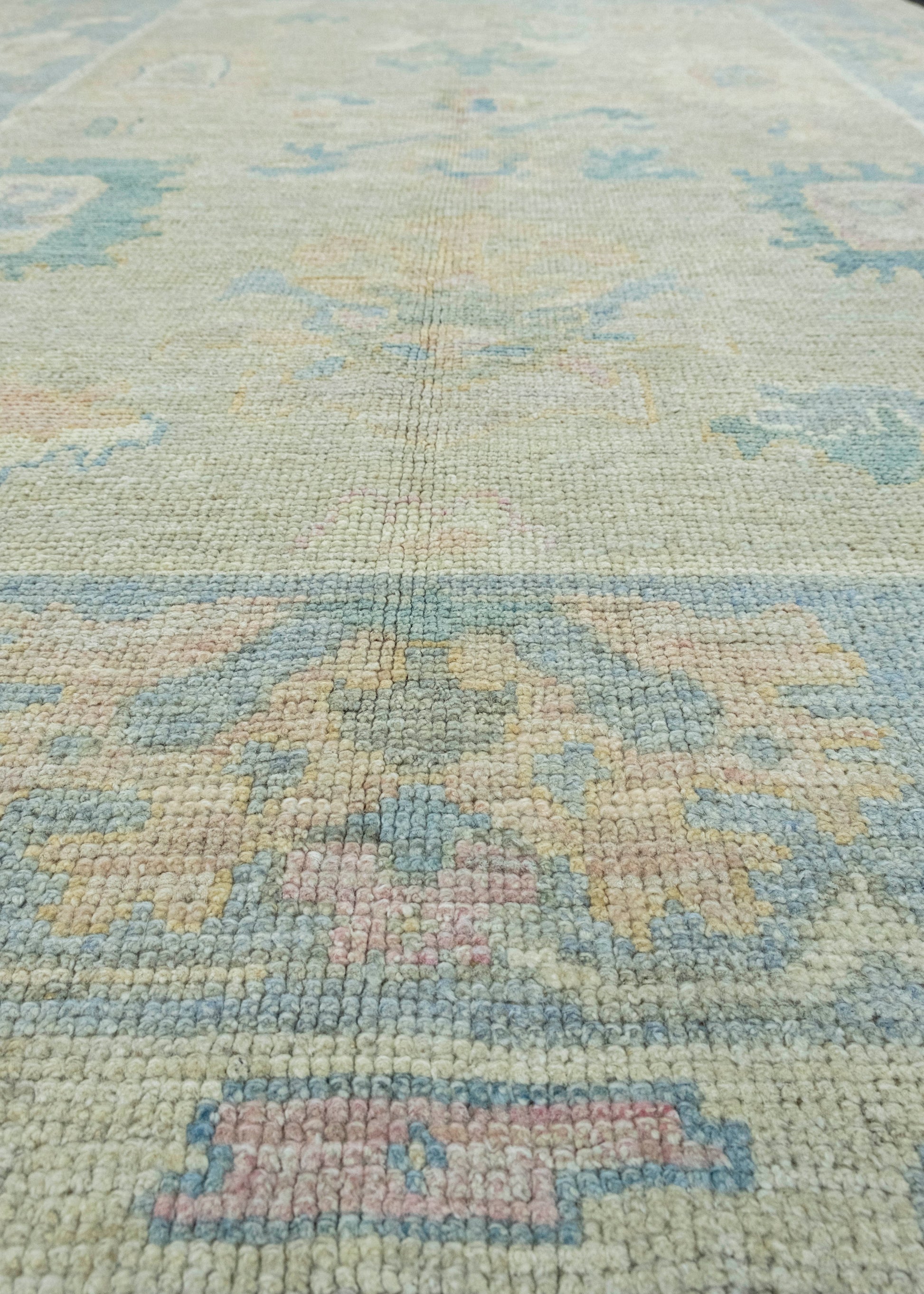 Turkish Oushak Rug 5'1" x 7'2" #17362