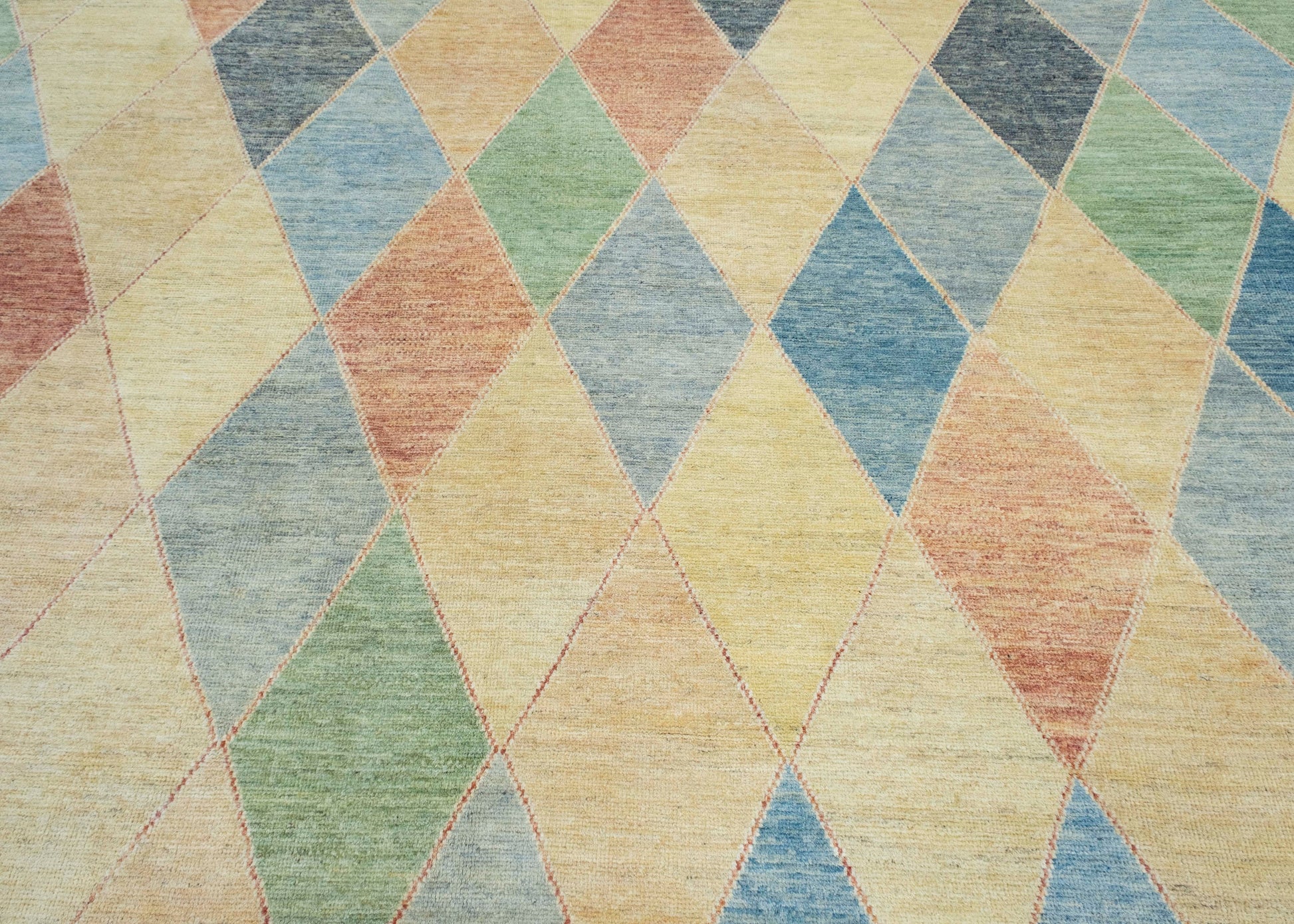Turkish Oushak Rug 12'4" x 15'5" #18524